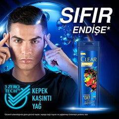 CLEAR MEN SHAMPOO 350 ML (11.8oz - LEGEND BY CR07) - Authentic Turkish & Mediterranean Food | TG Gourmet