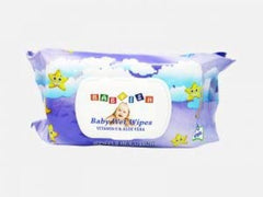 Babyish Wet Towel Wipes 80 Count Purple Pack - Soft and Gentle | TG Gourmet