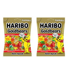 Haribo Gold Bears 2.82 oz (80 g) x 2 pcs - Big Size - Authentic Turkish & Mediterranean Food | TG Gourmet