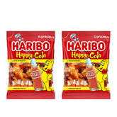 Haribo Happy Cola 2.82 oz (80 g) Pack x 2 pcs- Big Size - Authentic Turkish & Mediterranean Food | TG Gourmet