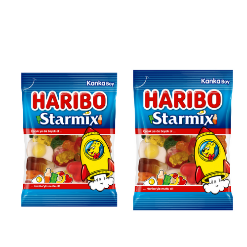 Haribo Starmix 2.82 oz (80 g) x 2 pcs - Big Size - Authentic Turkish & Mediterranean Food | TG Gourmet