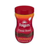 Folgers Instant Coffee Classic Roast 8 oz (227 g) - Authentic Turkish & Mediterranean Food | TG Gourmet