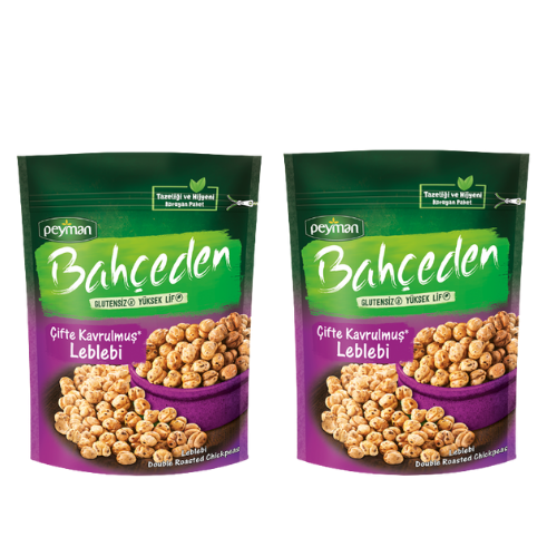 Peyman Bahceden Double Roasted Chickpeas 5.29 oz (150g), 2-Pack - Gluten Free | TG Gourmet