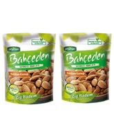 Peyman Bahceden Raw Almonds 5.29 oz (150g) x 2 pcs - Gluten Free - High Fiber - Authentic Turkish & Mediterranean Food | TG Gourmet