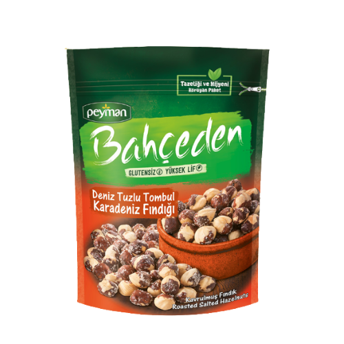 Peyman Bahceden Roasted & Salted Hazelnuts 4.59 oz (130g) Karadeniz Findigi | TG Gourmet