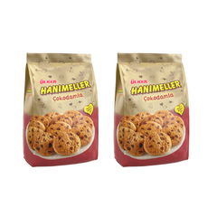 Ulker Hanimeller Cokodamla Chocolate Chip Cookies 5.29 oz (150g) Pouch, 2-Pack | TG Gourmet