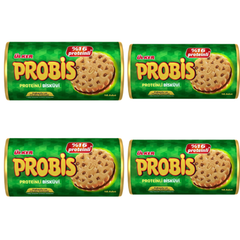 Ulker Probis Sandwich Biscuits 10ct x 0.99 oz (28g) x 4 pcs - Authentic Turkish & Mediterranean Food | TG Gourmet