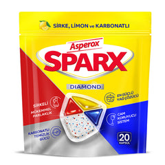 Asperox Sparx Diamond Dishwasher Capsule 20 Unit