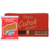 Ulker Plain Stick Crackers 2.82 oz (80 g) - Large Pack x 20 pcs - Authentic Turkish & Mediterranean Food | TG Gourmet