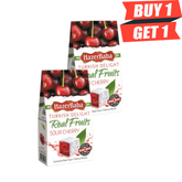 HAZERBABA SOUR CHERRY TURKISH DELIGHT 100GR x 2 pcs - Authentic Turkish & Mediterranean Food | TG Gourmet