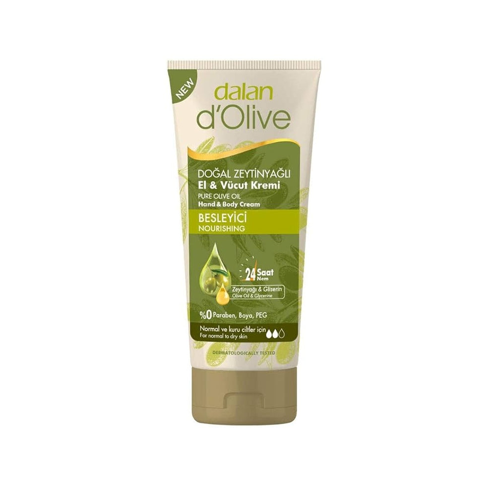 D'OLIVE Olive Oil MOISTURIZING Hand & Body Lotion || 8.4 fl. oz (250ml) - Authentic Turkish & Mediterranean Food | TG Gourmet