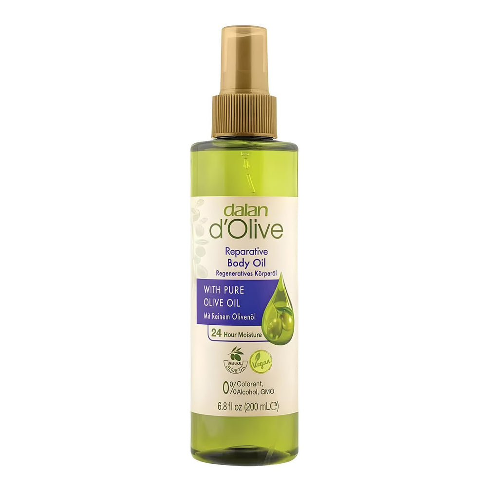 Dalan d'Olive Reparative Body Oil Spray with Olive Oil 6.8 fl oz (200 ml) | TG Gourmet