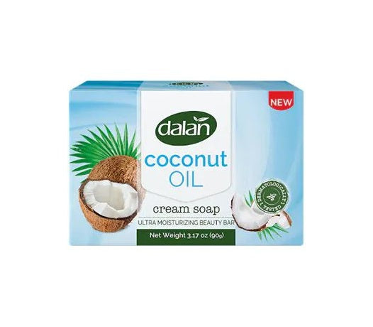 Dalan COCONUT OIL Soap 3.2 oz | 3-PK - Authentic Turkish & Mediterranean Food | TG Gourmet