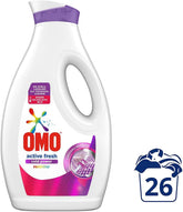 OMO LIQUID LAUNDRY 1690 ML (58 OZ) ACTIVE COLORS - Authentic Turkish & Mediterranean Food | TG Gourmet