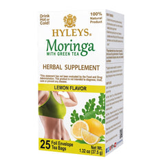 HYLEYS WELLNESS TEA MORINGA OLEIFERA & LEMON 1.32oz - Authentic Turkish & Mediterranean Food | TG Gourmet