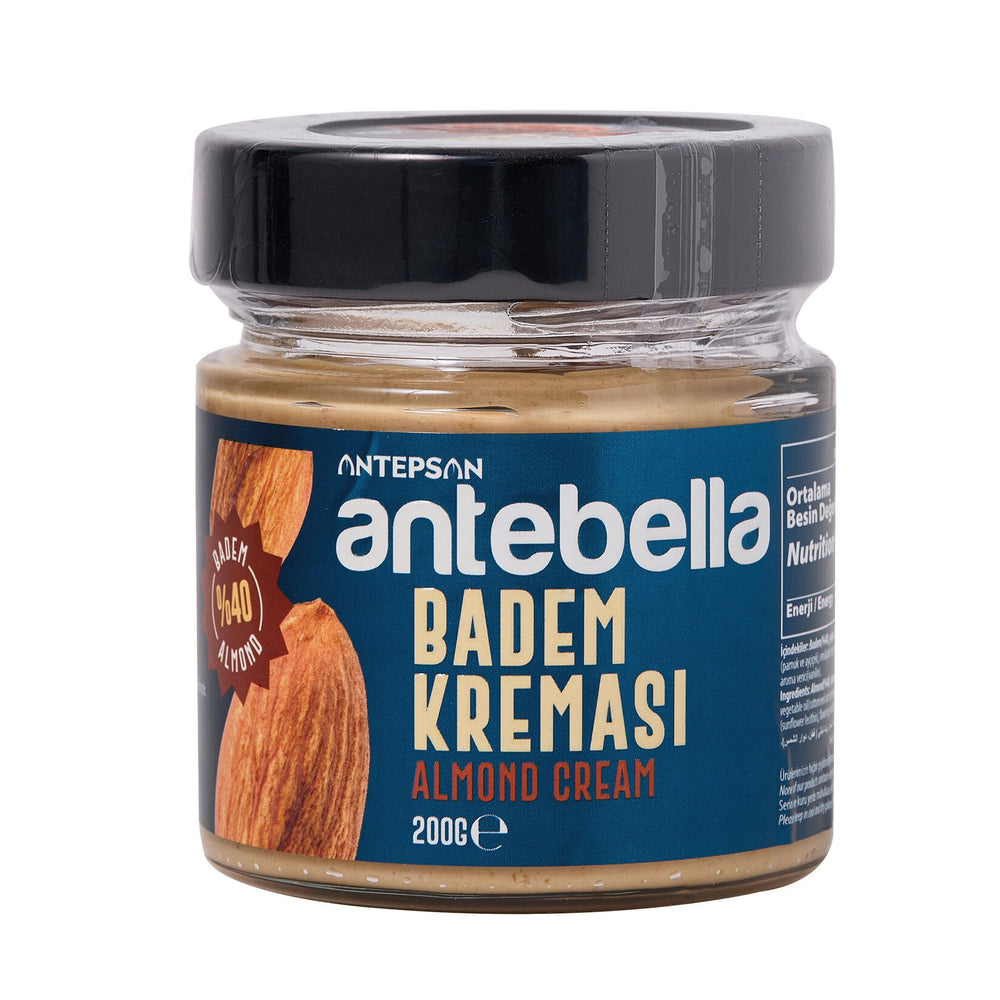 ANTEBELLA SPREADABLE ALMOND SPREAD 40% 200gr - Authentic Turkish & Mediterranean Food | TG Gourmet