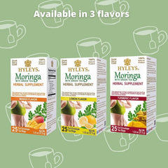 HYLEYS WELLNESS TEA MORINGA OLEIFERA & LEMON 1.32oz - Authentic Turkish & Mediterranean Food | TG Gourmet