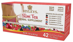 HYLEYS SLIM TEA COLLECTION | 42 TEA BAGS | 2.22oz - Authentic Turkish & Mediterranean Food | TG Gourmet