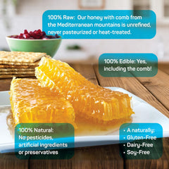 Papa Palermo Honeycomb 14.1oz (400g)- Kosher - Authentic Turkish & Mediterranean Food | TG Gourmet