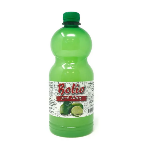 Bolio Lime Juice 34 fl oz (1000 ml) Bottle - Bar & Kitchen Citrus Staple | TG Gourmet