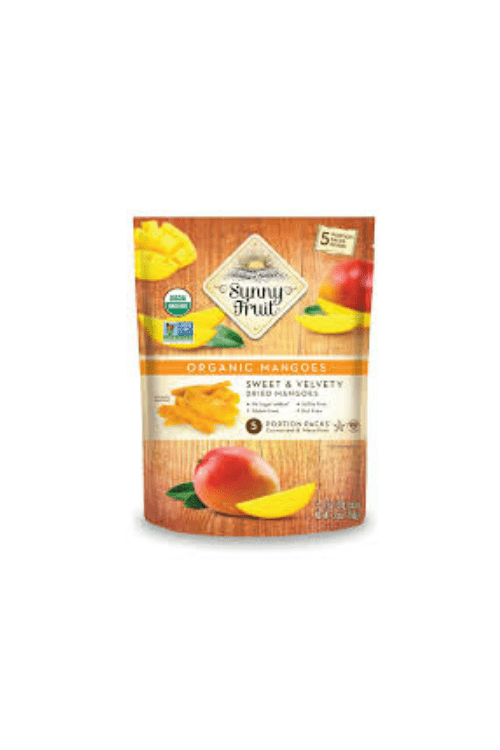 Sunny Fruit Organic Mango 1.06 oz Snack Packs, 5-Pack Pouch | TG Gourmet