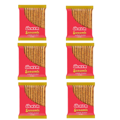 Ulker Sesame Stick Crackers (Susamli Cubuk Kraker) 2.47 oz (70g), 6-Pack | TG Gourmet