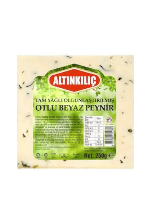 Altinkilic Herbed Cheese (Otlu Peynir Style) 8.8 oz (250g) Aromatic | TG Gourmet