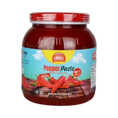 Cappadocia Premium Hot Pepper Paste Kosher 58.2 oz (1650g) Jar | TG Gourmet