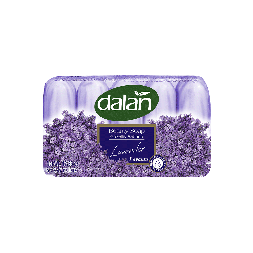 Dalan Beauty Bar Soap - Calming Lavender 2.47 oz, (Pack Of 5)