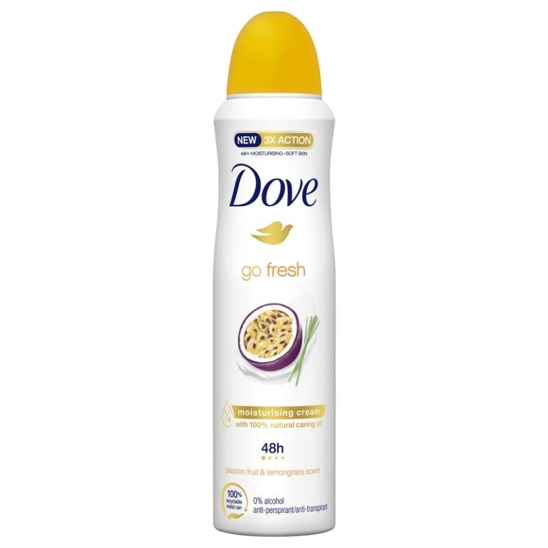 Dove Passion Fruit Deodorant Body Spray 5.07 fl oz (150 ml) | TG Gourmet