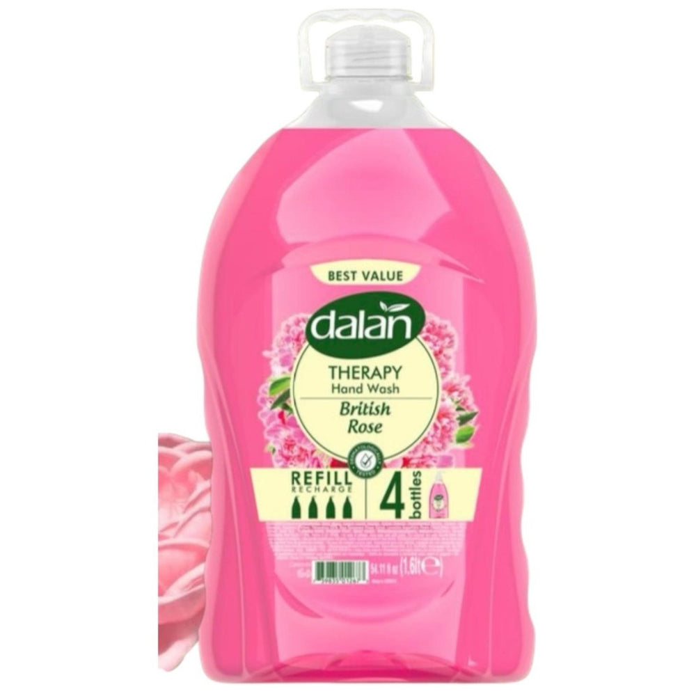 DALAN LIQUID SOAP - BRITISH ROSE 54.11 OZ (1.6LT) - TULUMBA