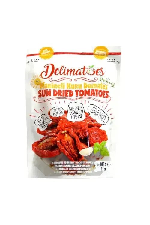 Delimatoes Sun Dried Tomatoes 3.5Oz Vacuum - TULUMBA