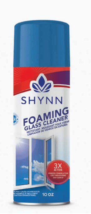 Shynn Foaming Glass Cleaner 3xaction 10oz - TULUMBA