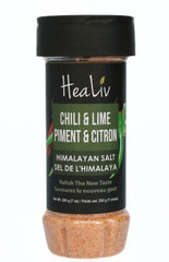 Himalayan Pink Salt Fine Grain Pet Bottle Shaker 200g | Chili Lime - Authentic Turkish & Mediterranean Food | TG Gourmet