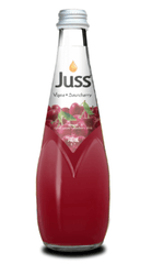 Juss Sour Cherry Fruit Drink 25 fl oz (740 ml) Glass Bottle - Visne | TG Gourmet