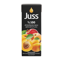 JUSS %100 APRICOT/APPLE JUICE 6.76 OZ (200ML) (TETRA PACK) - Authentic Turkish & Mediterranean Food | TG Gourmet