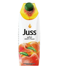 JUSS PEACH NECTAR 33.8 OZ (1000ML) (TETRA PACK) - Authentic Turkish & Mediterranean Food | TG Gourmet
