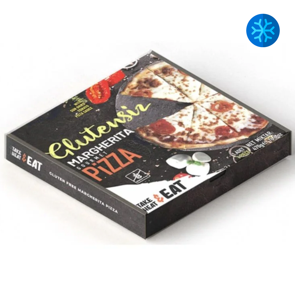 Take Heat & Eat Gluten Free Margherita Pizza - Freezer to Oven | TG Gourmet
