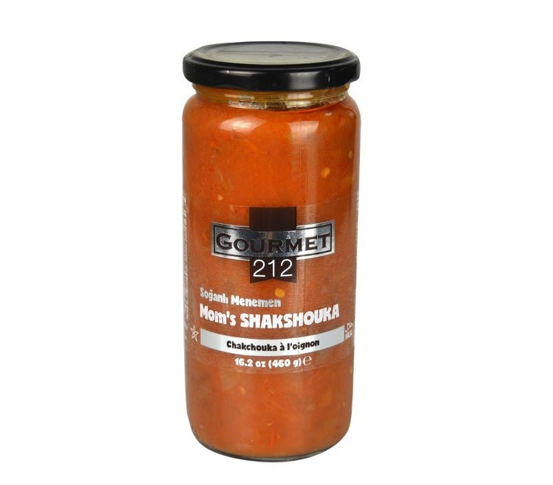 Gourmet212 Shakshuka With Onion Jar (Kosher) - Classic Ready Pepper Base | TG Gourmet