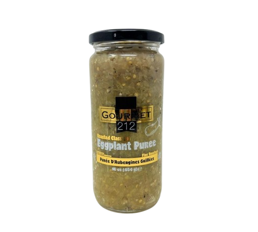 Gurme212 Roasted Eggplant 16 oz Jar - Smoky Meze & Dip Base | TG Gourmet