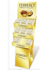 Ferrero Rocher 3CT - Total 96 Units Seasonal Chocolate Candy Display