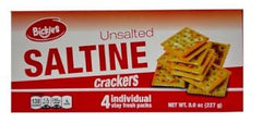 BICKIES SALTINE CRACKERS - UNSALTED 8 oz - TULUMBA