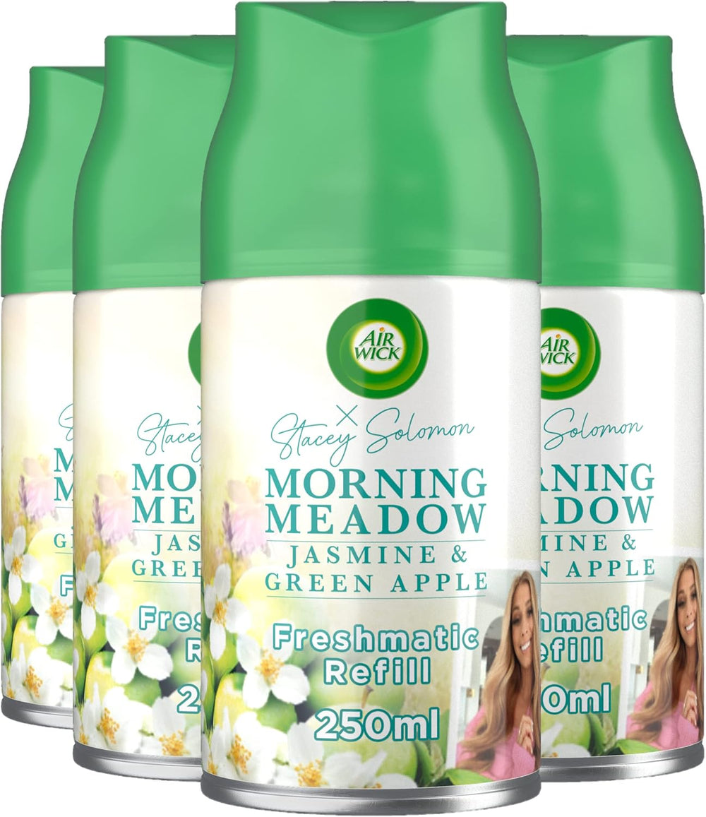 Air Wick Freshmatic Machine with Refill - Morning Meadow Jasmin & Green Apple