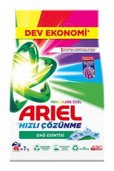 Ariel Powder Detergent 246.9 oz (7 Kg - 2in1 Mountain Breeze)