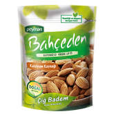 Peyman Bahceden Raw Almonds 5.29 oz (150g) - Gluten Free - High Fiber - Authentic Turkish & Mediterranean Food | TG Gourmet