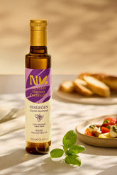 Basil Infused Extra Virgin Olive Oil - Nermin Hanim 8.45 Fl Oz (250ml) - TGGOURMET