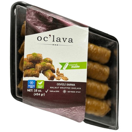 OCLAVA Homemade Baklava 454 gr - Authentic Turkish & Mediterranean Food | TG Gourmet