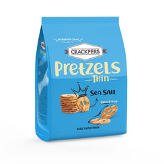 Bifa Crackfers Pretzel Crackers with Sea Salt 5.29oz - Authentic Turkish & Mediterranean Food | TG Gourmet