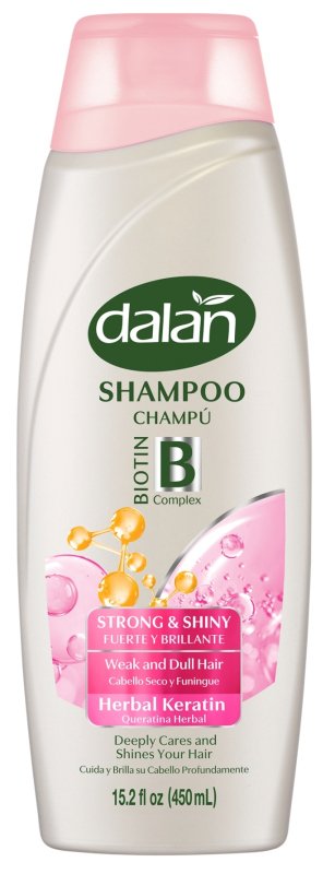 Dalan Shampoo Strong & Shiny 15.2 fl oz (450ml)