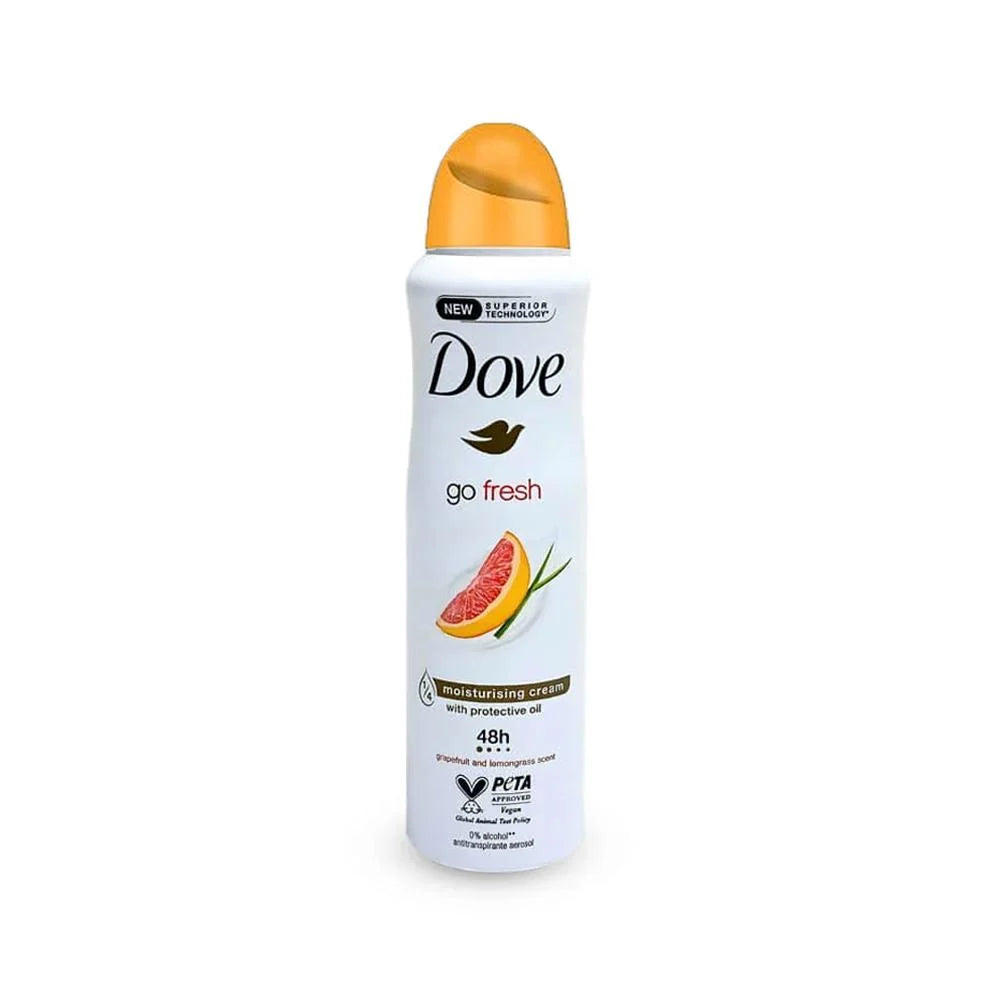 Dove Body Spray Grapefruit & Lemongrass 5.07 fl oz (150 ml)